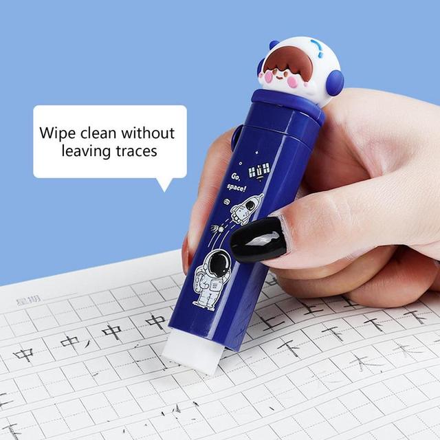 Aesthetic Erasers Cute Retractable Pencil Rubber Eraser Writing Drawing  Eraser for Boys and Girls Fun Party Favor & School - AliExpress